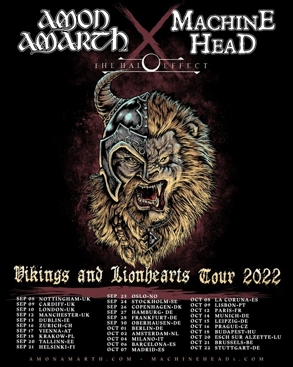 amonamarth machinehead haloeffect tour22